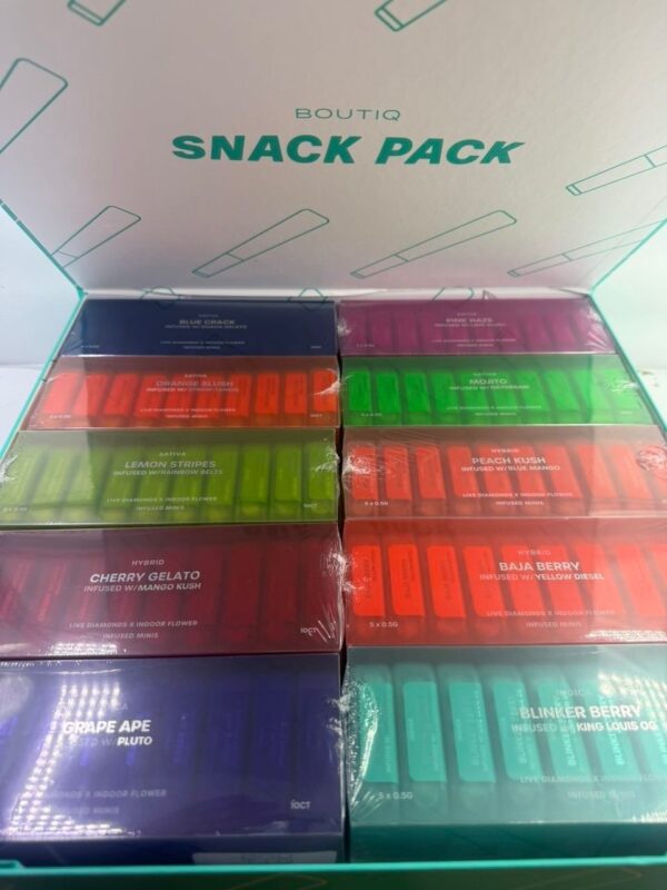 Boutiq snack packs prerolls⛽️ Authentic